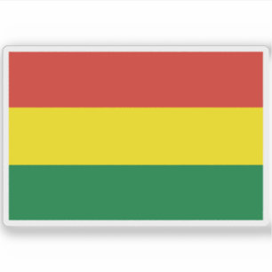 Flagge Boliviens Aufkleber