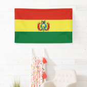 Flagge Boliviens Banner (Insitu)