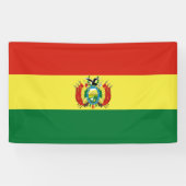 Flagge Boliviens Banner (Horizontal)