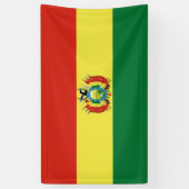 Flagge Boliviens Banner (Vertikal)