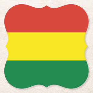 Flagge Boliviens (Bolivien) Untersetzer