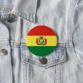 Flagge Boliviens Button (Beispiel)