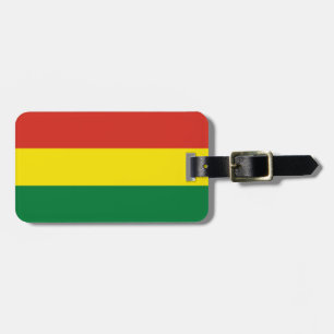 Flagge Boliviens Gepäckanhänger
