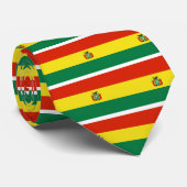 Flagge Boliviens Krawatte (Gerollt)