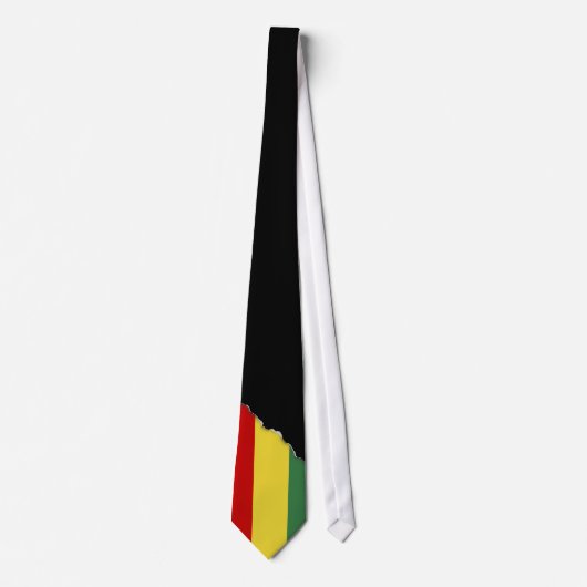 Flagge Boliviens Krawatte (Vorderseite)