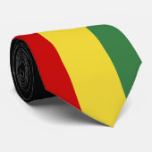 Flagge Boliviens Krawatte (Gerollt)