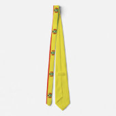 Flagge Boliviens Krawatte (Rückseite)