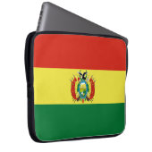 Flagge Boliviens Laptopschutzhülle (Vorne Rechts)