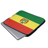 Flagge Boliviens Laptopschutzhülle (Vorne Knopf)