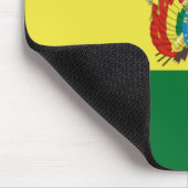 Flagge Boliviens Mousepad (Ecke)