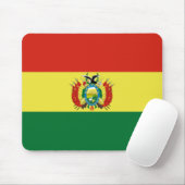 Flagge Boliviens Mousepad (Mit Mouse)