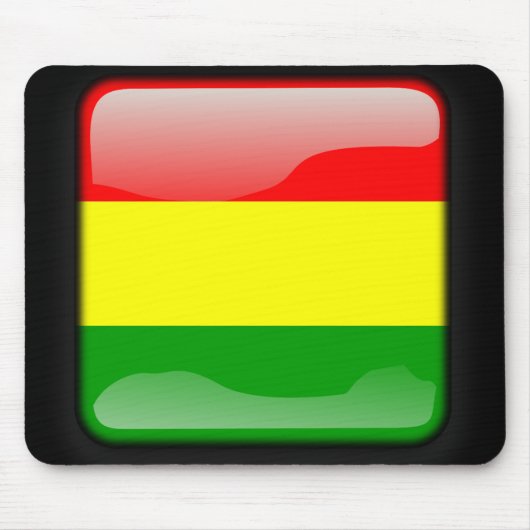 Flagge Boliviens Mousepad (Vorne)