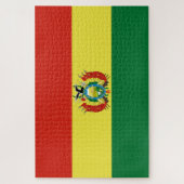 Flagge Boliviens Puzzle (Vertikal)