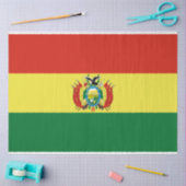 Flagge Boliviens Seidenpapier (Basteln)