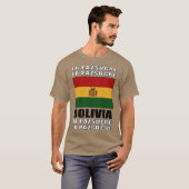 Flagge Boliviens T-Shirt (Vorne ganz)