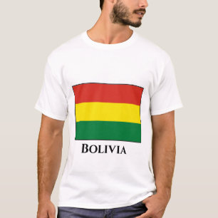 Flagge Boliviens T-Shirt