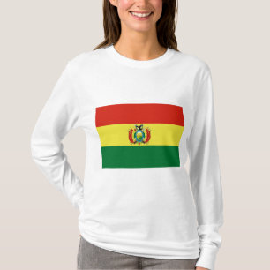 Flagge Boliviens T-Shirt