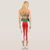 Flagge Bosnien und Herzegowina Capri Leggings (Rückseite)