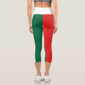 Flagge Bosnien und Herzegowina Capri Leggings (Rückseite)