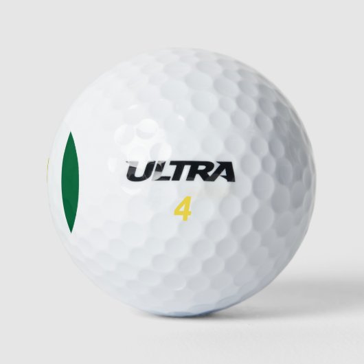 Flagge Bosnien und Herzegowina Golfball (Logo)