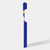 Flagge Bosnien und Herzegowina iPhone Hülle (Linke Seite)