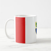 Flagge Bosnien und Herzegowina Kaffeetasse (Links)