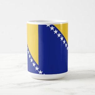 Flagge Bosnien und Herzegowina Kaffeetasse