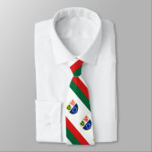 Flagge Bosnien und Herzegowina Krawatte (Gebunden)