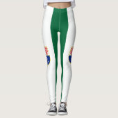 Flagge Bosnien und Herzegowina Leggings (Vorderseite)