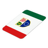Flagge Bosnien und Herzegowina Magnet (Linke Seite)