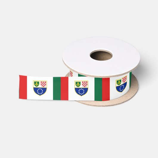 Flagge Bosnien und Herzegowina Satinband (Spule)