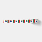 Flagge Bosnien und Herzegowina Satinband (Vorderseite)
