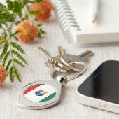 Flagge Bosnien und Herzegowina Schlüsselanhänger (Seite)