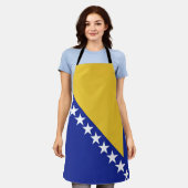 Flagge Bosnien und Herzegowina Schürze (Getragen)