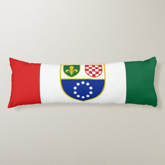Flagge Bosnien und Herzegowina Seitenschläferkissen (Vorderseite)