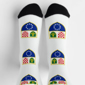 Flagge Bosnien und Herzegowina Socken (Oben)