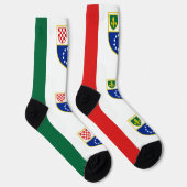 Flagge Bosnien und Herzegowina Socken (Rechts)