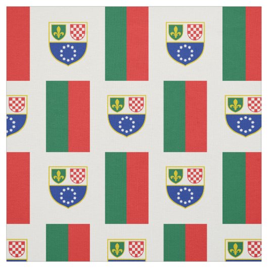 Flagge Bosnien und Herzegowina Stoff (Muster)