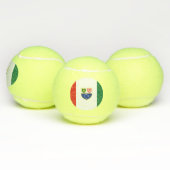 Flagge Bosnien und Herzegowina Tennisbälle (Multi)