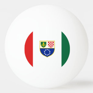 Flagge Bosnien und Herzegowina Tischtennisball