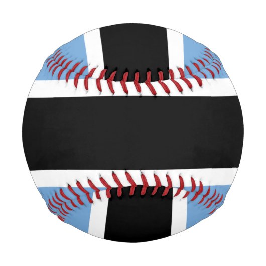 Flagge Botswanas Baseball (Vorderseite)