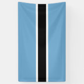 Flagge Botswanas (Botswana) Banner (Vertikal)