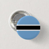 Flagge Botswanas Button (Vorne & Hinten)