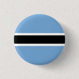 Flagge Botswanas Button