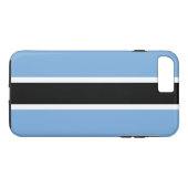 Flagge Botswanas Case-Mate iPhone Hülle (Rückseite (Horizontal))