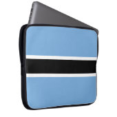 Flagge Botswanas Laptopschutzhülle (Vorne Rechts)