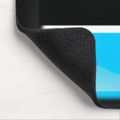 Flagge Botswanas Mousepad (Ecke)