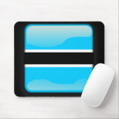 Flagge Botswanas Mousepad (Mit Mouse)