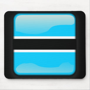 Flagge Botswanas Mousepad