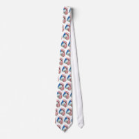 Flagge-Boxhandschuh-Krawatte